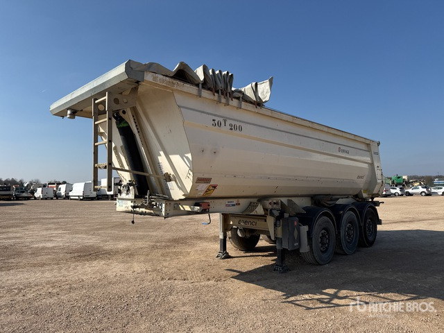 2019 Menci S7R Tri/A Remorque Benne Alu 3 Essieux End Dump Trailer - Tipper semi-trailer: picture 2 2019 Menci S7R Tri/A Remorque Benne Alu 3 Essieux End Dump Trailer - Tipper semi-trailer: picture 2