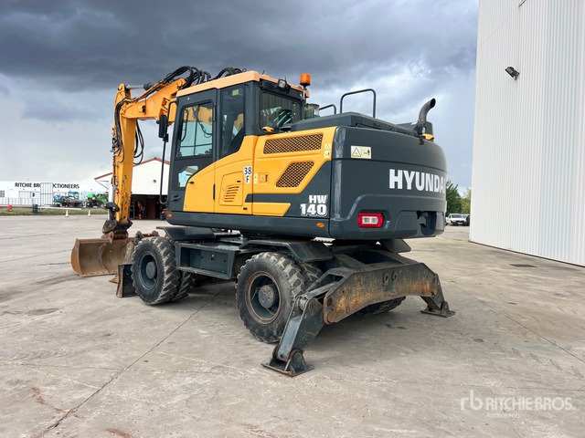 2020 Hyundai HW140 Pelle Sur Pneus Wheel Excavator - Wheel excavator: picture 3 2020 Hyundai HW140 Pelle Sur Pneus Wheel Excavator - Wheel excavator: picture 3