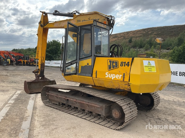 1990 JCB 814 Tracked Excavator - Crawler excavator: picture 4 1990 JCB 814 Tracked Excavator - Crawler excavator: picture 4