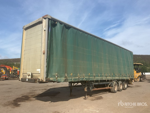 2000 Crane Fruehauf PJDSA3 13.4 m Tri/A Curtain Side Trailer - Flail mower/ Mulcher: picture 1 2000 Crane Fruehauf PJDSA3 13.4 m Tri/A Curtain Side Trailer - Flail mower/ Mulcher: picture 1