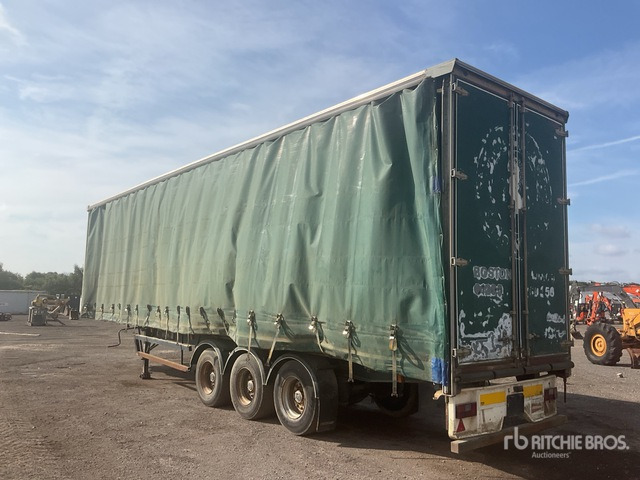 2000 Crane Fruehauf PJDSA3 13.4 m Tri/A Curtain Side Trailer - Flail mower/ Mulcher: picture 3 2000 Crane Fruehauf PJDSA3 13.4 m Tri/A Curtain Side Trailer - Flail mower/ Mulcher: picture 3