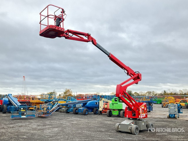 2014 Haulotte HA15IP 2WD Electric Articulating Boom Lift - Articulated boom: picture 1 2014 Haulotte HA15IP 2WD Electric Articulating Boom Lift - Articulated boom: picture 1