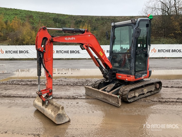 2015 Kubota U27-4 Mini Excavator: <6.6t - Mini excavator: picture 1 2015 Kubota U27-4 Mini Excavator: <6.6t - Mini excavator: picture 1