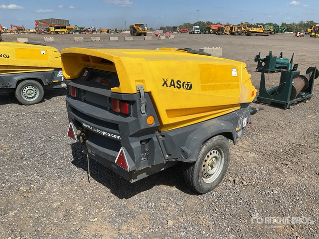2016 Atlas Copco XAS67KD Mobile Air Compressor - Air compressor: picture 4 2016 Atlas Copco XAS67KD Mobile Air Compressor - Air compressor: picture 4