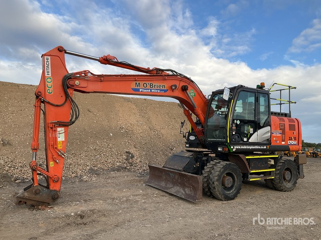 2017 Hitachi ZX170W-6 Highway Wheeled Excavator - Wheel excavator: picture 1 2017 Hitachi ZX170W-6 Highway Wheeled Excavator - Wheel excavator: picture 1