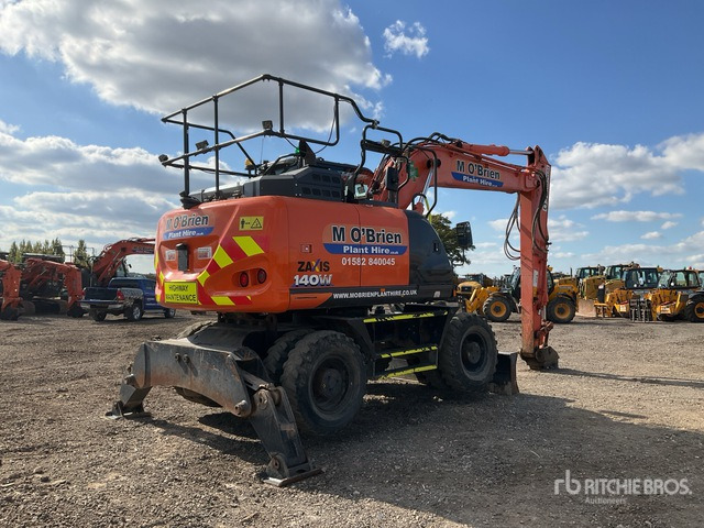 2018 Hitachi ZX140W-6 4x4 Highway Wheeled Excavator - Wheel excavator: picture 5 2018 Hitachi ZX140W-6 4x4 Highway Wheeled Excavator - Wheel excavator: picture 5