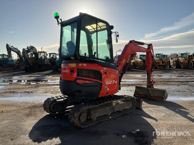 2018 Kubota U27-4 Mini Excavator: <6.6t - Mini excavator: picture 3 2018 Kubota U27-4 Mini Excavator: <6.6t - Mini excavator: picture 3