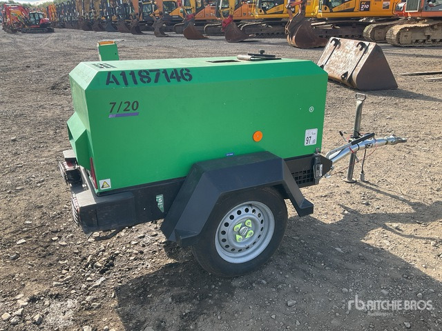 2021 Doosan 720 Mobile Air Compressor - Air compressor: picture 4 2021 Doosan 720 Mobile Air Compressor - Air compressor: picture 4