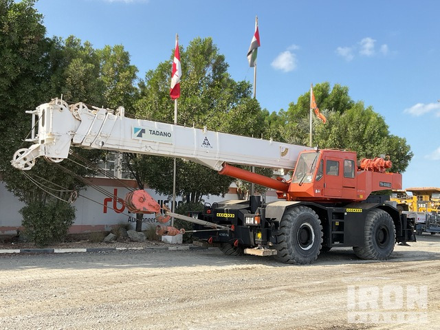 2006 Tadano TR-500EX 50 ton 4x4x4 Rough Terrain Crane - Flail mower/ Mulcher: picture 1 2006 Tadano TR-500EX 50 ton 4x4x4 Rough Terrain Crane - Flail mower/ Mulcher: picture 1