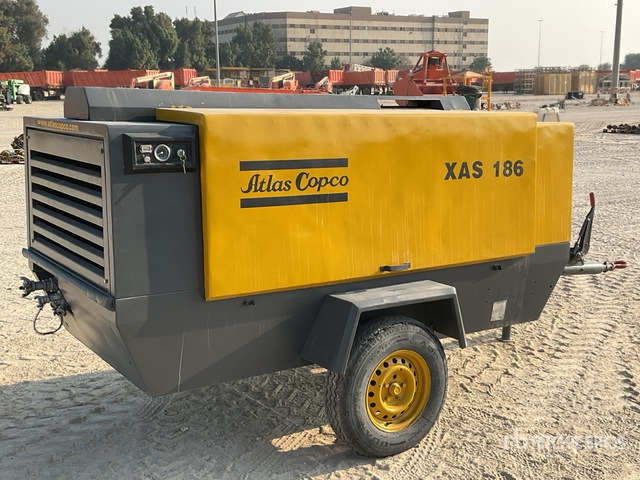 2011 Atlas Copco XAS186DD Mobile Air Compressor - Air compressor: picture 3 2011 Atlas Copco XAS186DD Mobile Air Compressor - Air compressor: picture 3