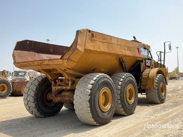 2012 Cat 740B - Articulated dumper: picture 4 2012 Cat 740B - Articulated dumper: picture 4