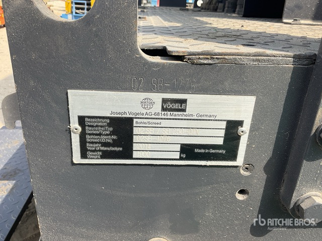 2014 Vogele Super S1800-2 Track Asphalt Paver - Flail mower/ Mulcher: picture 5 2014 Vogele Super S1800-2 Track Asphalt Paver - Flail mower/ Mulcher: picture 5