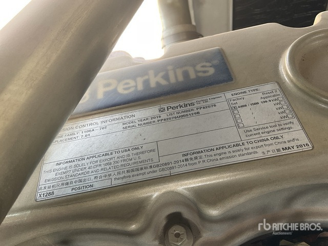 2016 Zordan LMDE 150 PM0 150 kVA Skid-Mounted Generator Set - Generator set: picture 5 2016 Zordan LMDE 150 PM0 150 kVA Skid-Mounted Generator Set - Generator set: picture 5