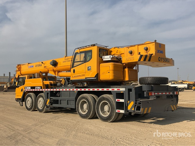 2020 XCMG QY50KA 50 ton 8x4x4 Hydraulic Truck Crane - Mobile crane: picture 3 2020 XCMG QY50KA 50 ton 8x4x4 Hydraulic Truck Crane - Mobile crane: picture 3