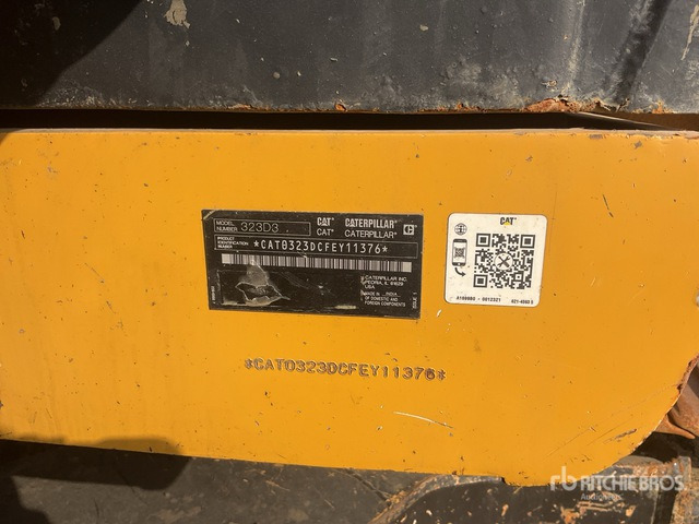 2022 Cat 323D3 - Crawler excavator: picture 3 2022 Cat 323D3 - Crawler excavator: picture 3