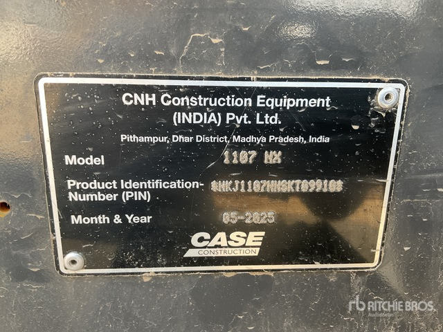 2025 Case 1107NX (Unused) Smooth Drum Compactor - Flail mower/ Mulcher: picture 2 2025 Case 1107NX (Unused) Smooth Drum Compactor - Flail mower/ Mulcher: picture 2