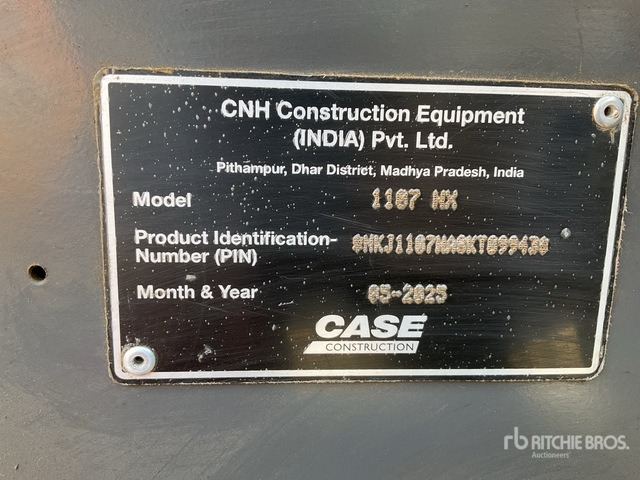 2025 Case 1107NX (Unused) Smooth Drum Compactor - Flail mower/ Mulcher: picture 1 2025 Case 1107NX (Unused) Smooth Drum Compactor - Flail mower/ Mulcher: picture 1