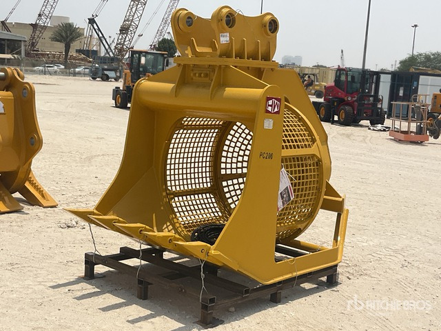 2025 Hongwing PC200RSL Hydraulic rotating (Unused) Excavator Screening Bucket - Sorting bucket: picture 1 2025 Hongwing PC200RSL Hydraulic rotating (Unused) Excavator Screening Bucket - Sorting bucket: picture 1