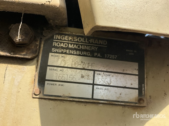 Ingersoll Rand - Road roller: picture 1 Ingersoll Rand - Road roller: picture 1