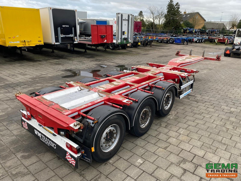 D-Tec Flexitrailer FT-43-03V 3-Assen SAF - Schijfremmen - Liftas - 20FT Swap - Alle Containers 07/2025APK - Container transporter/ Swap body semi-trailer: picture 3 D-Tec Flexitrailer FT-43-03V 3-Assen SAF - Schijfremmen - Liftas - 20FT Swap - Alle Containers 07/2025APK - Container transporter/ Swap body semi-trailer: picture 3