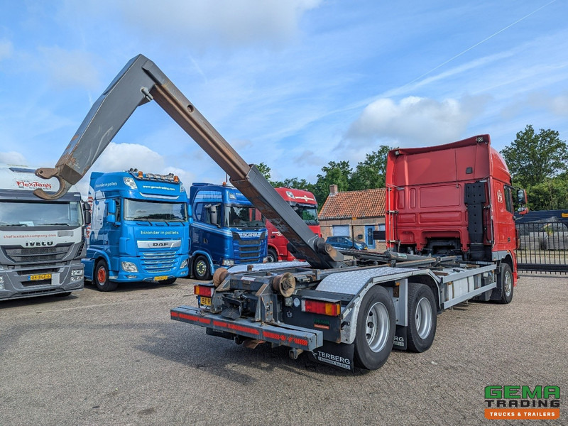 Hook lift truck DAF FAS XF105.460 6x2 SuperSpaceCab Euro5 - VDL Haakarm Systeem 20T - Dubbele Vangmuil - LiftAs - 11/2025 APK: picture 18