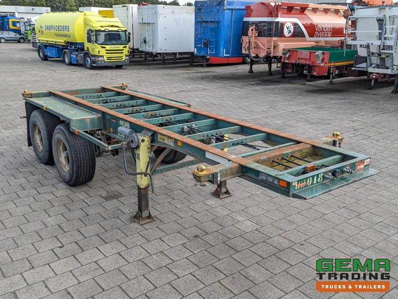 Flandria OP 20V 2A 2-Assen ROR - DrumBrakes - Steel Suspension - 20FT (O1980) - Container transporter/ Swap body semi-trailer: picture 4 Flandria OP 20V 2A 2-Assen ROR - DrumBrakes - Steel Suspension - 20FT (O1980) - Container transporter/ Swap body semi-trailer: picture 4