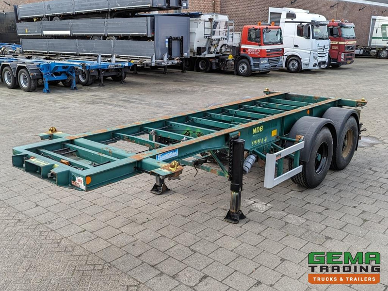 Flandria OP CC 2A 20FT 2-Assen ROR DrumBrakes - Leaf Suspension - 3120KG (O1789) - Container transporter/ Swap body semi-trailer: picture 1 Flandria OP CC 2A 20FT 2-Assen ROR DrumBrakes - Leaf Suspension - 3120KG (O1789) - Container transporter/ Swap body semi-trailer: picture 1
