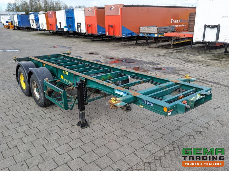 Flandria OP CC 2A 20FT 2-Assen ROR DrumBrakes - Leaf Suspension - 3120KG (O1789) - Container transporter/ Swap body semi-trailer: picture 4 Flandria OP CC 2A 20FT 2-Assen ROR DrumBrakes - Leaf Suspension - 3120KG (O1789) - Container transporter/ Swap body semi-trailer: picture 4