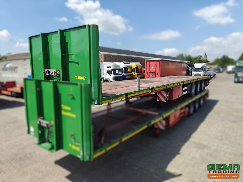 HRD NTS 3-Assen SAF - MEGA - Heavy Duty - Rongpotten/Rongen - Schuine Achterkant met Rijgoot - Zware kantbalk - Dropside/ Flatbed semi-trailer: picture 2 HRD NTS 3-Assen SAF - MEGA - Heavy Duty - Rongpotten/Rongen - Schuine Achterkant met Rijgoot - Zware kantbalk - Dropside/ Flatbed semi-trailer: picture 2