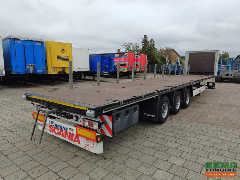 Krone SD 3-Assen Krone - MEGA - LiftAs - Schijfremmen - Open laadbak - Rongpotten/Rongen - Twistlocks - Dropside/ Flatbed semi-trailer: picture 2 Krone SD 3-Assen Krone - MEGA - LiftAs - Schijfremmen - Open laadbak - Rongpotten/Rongen - Twistlocks - Dropside/ Flatbed semi-trailer: picture 2