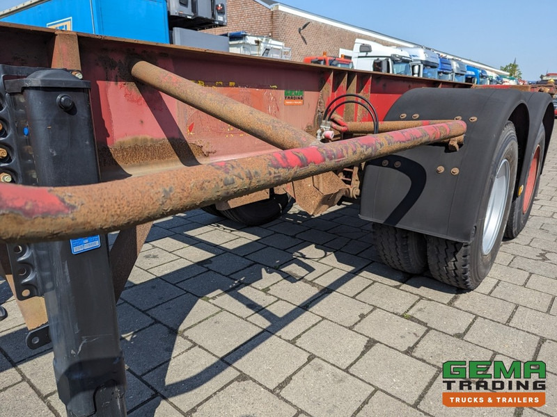 Container transporter/ Swap body semi-trailer Krone SZC 20FT 2-Assen ROR - STEEL Suspension - DOUBLE tires - DrumBrakes  (O1869): picture 10