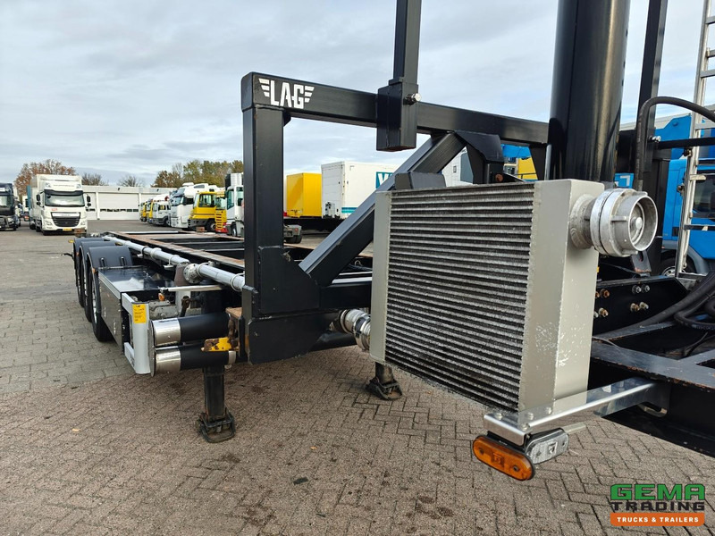 Container transporter/ Swap body semi-trailer LAG O-3-CC 3 Assen MB -  30FT Kiepchassis - Rotary Feeder - Koeler - 5490KG: picture 9