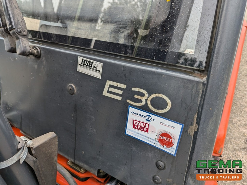 Electric forklift Linde E30 02 - 4058 uur - Duplex Mast - Volrubber Banden - Eurotron 80V-80A Oplader (M34): picture 18