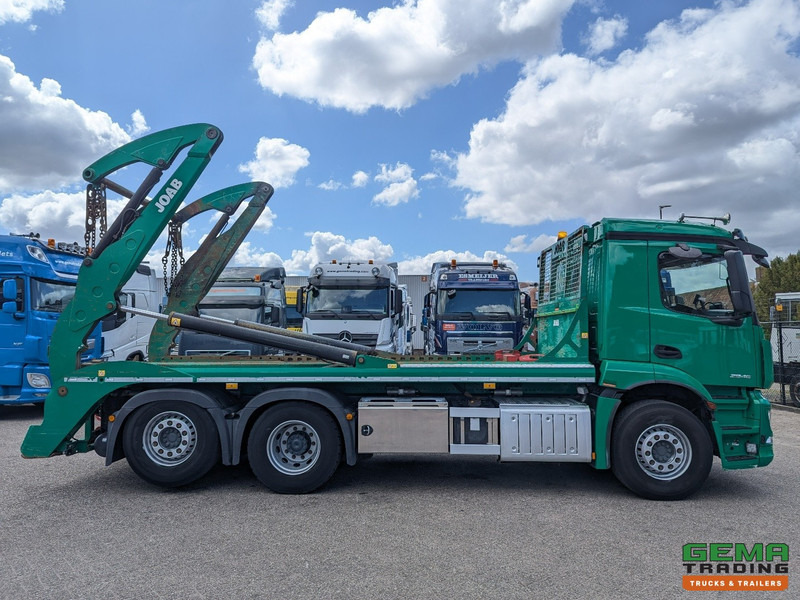 Skip loader truck Mercedes-Benz Antos 2546 6x2/4 Dagcab - Euro6 - JOAB PortaalSysteem 18T - Weegsysteem - Uitschuifbaar: picture 10