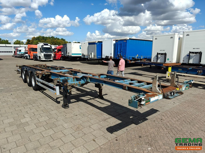 Pacton T3-007 3-Assen SAF - Trommelremmen - Lift As - Vast - Alle Aansluitingen - 4700KG - Container transporter/ Swap body semi-trailer: picture 4 Pacton T3-007 3-Assen SAF - Trommelremmen - Lift As - Vast - Alle Aansluitingen - 4700KG - Container transporter/ Swap body semi-trailer: picture 4