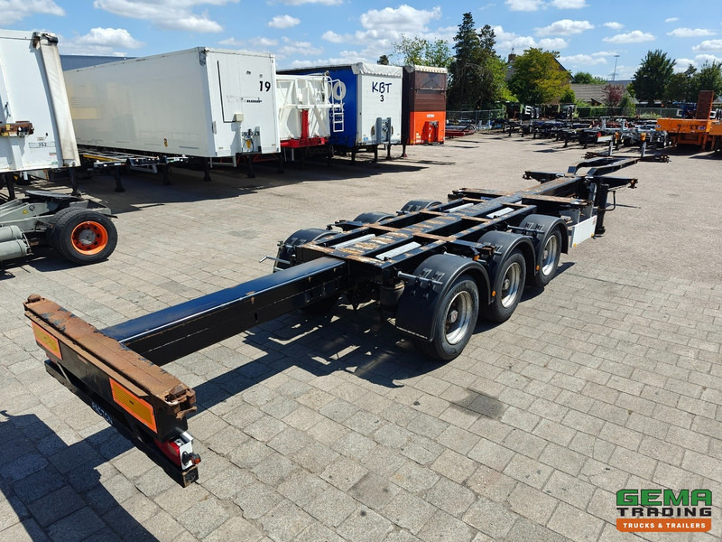 Pacton T3-010 3-Assen SAF - MULTI - Trommelremmen - LiftAs - 3x Uitschuifbaar - 04/2026 APK - Container transporter/ Swap body semi-trailer: picture 2 Pacton T3-010 3-Assen SAF - MULTI - Trommelremmen - LiftAs - 3x Uitschuifbaar - 04/2026 APK - Container transporter/ Swap body semi-trailer: picture 2