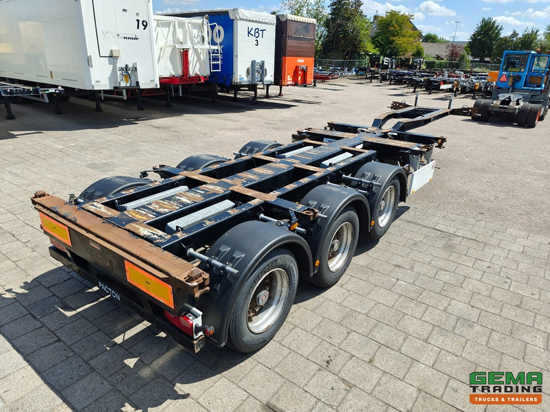 Pacton T3-010 3-Assen SAF - MULTI - Trommelremmen - LiftAs - 3x Uitschuifbaar - 04/2026 APK - Container transporter/ Swap body semi-trailer: picture 1 Pacton T3-010 3-Assen SAF - MULTI - Trommelremmen - LiftAs - 3x Uitschuifbaar - 04/2026 APK - Container transporter/ Swap body semi-trailer: picture 1