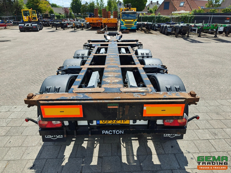 Pacton T3-010 3-Assen SAF - MULTI - Trommelremmen - LiftAs - 3x Uitschuifbaar - 10/2025 APK - Container transporter/ Swap body semi-trailer: picture 5 Pacton T3-010 3-Assen SAF - MULTI - Trommelremmen - LiftAs - 3x Uitschuifbaar - 10/2025 APK - Container transporter/ Swap body semi-trailer: picture 5