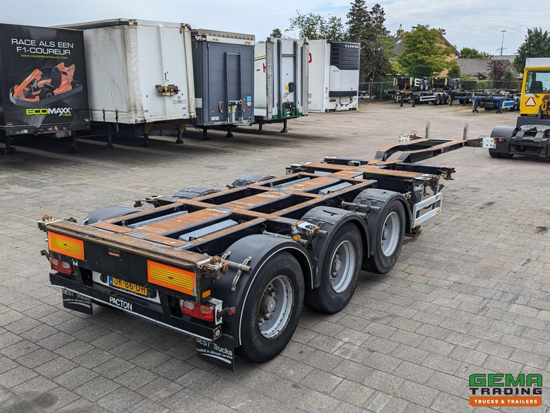 Pacton T3-010 3-Assen SAF - MULTI - Trommelremmen - LiftAs - 3x Uitschuifbaar - Container transporter/ Swap body semi-trailer: picture 3 Pacton T3-010 3-Assen SAF - MULTI - Trommelremmen - LiftAs - 3x Uitschuifbaar - Container transporter/ Swap body semi-trailer: picture 3