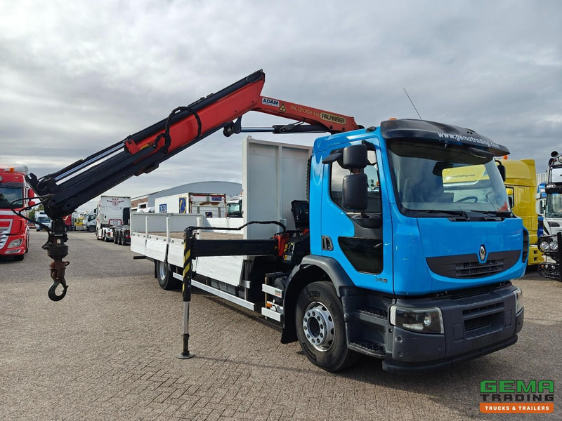 Renault Premium Lander 340 4x2 Dagcab Euro5 - Retarder - Open Laadbak 7.8M  + Palfinger PK12002-EH - RadioGrafisch - Dropside/ Flatbed truck, Crane truck: picture 3 Renault Premium Lander 340 4x2 Dagcab Euro5 - Retarder - Open Laadbak 7.8M  + Palfinger PK12002-EH - RadioGrafisch - Dropside/ Flatbed truck, Crane truck: picture 3