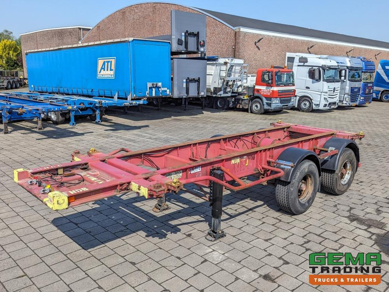 SHLADOT SD-901M 2-Assen ROR DrumBrakes - SteelSuspension - 20FT Connection (O1870) - Container transporter/ Swap body semi-trailer: picture 1 SHLADOT SD-901M 2-Assen ROR DrumBrakes - SteelSuspension - 20FT Connection (O1870) - Container transporter/ Swap body semi-trailer: picture 1