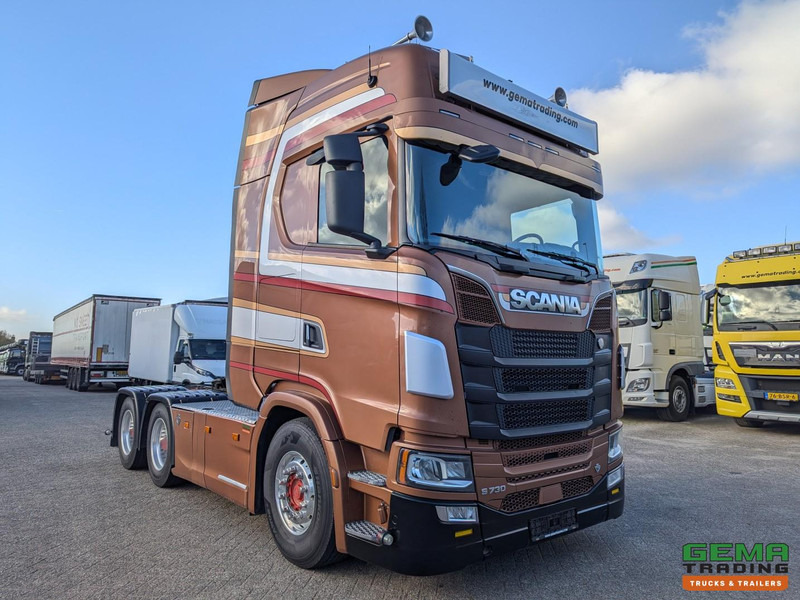 Scania S730 6x4 Topline Euro6 - V8 - Retarder - Costum Interior - Vollucht - Alcoa's - Tractor unit: picture 2 Scania S730 6x4 Topline Euro6 - V8 - Retarder - Costum Interior - Vollucht - Alcoa's - Tractor unit: picture 2