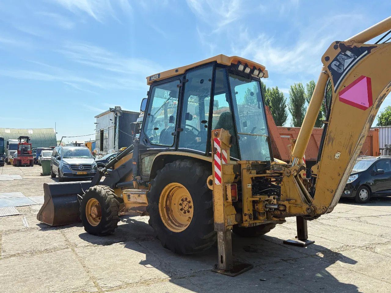 CAT 442D 4X4 Backhoe Loader Telescopic Arm - Backhoe loader: picture 3 CAT 442D 4X4 Backhoe Loader Telescopic Arm - Backhoe loader: picture 3