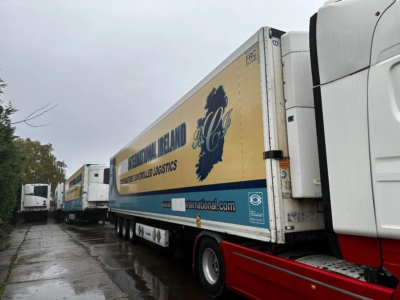 Krone 3 Axle FRIGO Thermoking SLXe trailer H265cm Krone 3 Axle FRIGO Thermoking SLXe trailer H265cm - Refrigerator semi-trailer: picture 2 Krone 3 Axle FRIGO Thermoking SLXe trailer H265cm Krone 3 Axle FRIGO Thermoking SLXe trailer H265cm - Refrigerator semi-trailer: picture 2