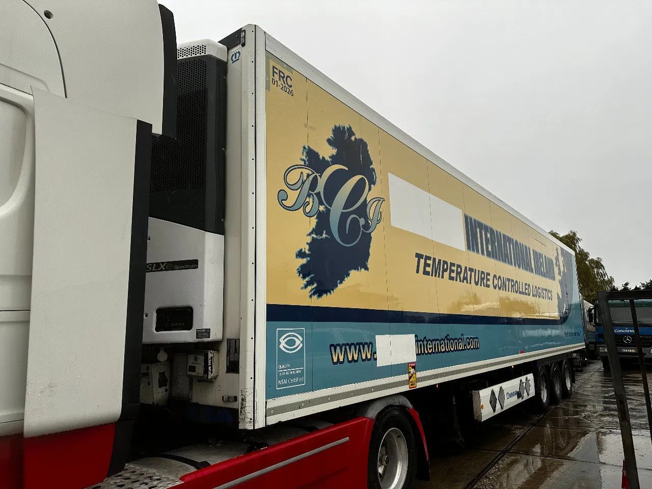 Krone 3 Axle FRIGO Thermoking SLXe trailer H265cm Krone 3 Axle FRIGO Thermoking SLXe trailer H265cm - Refrigerator semi-trailer: picture 1 Krone 3 Axle FRIGO Thermoking SLXe trailer H265cm Krone 3 Axle FRIGO Thermoking SLXe trailer H265cm - Refrigerator semi-trailer: picture 1