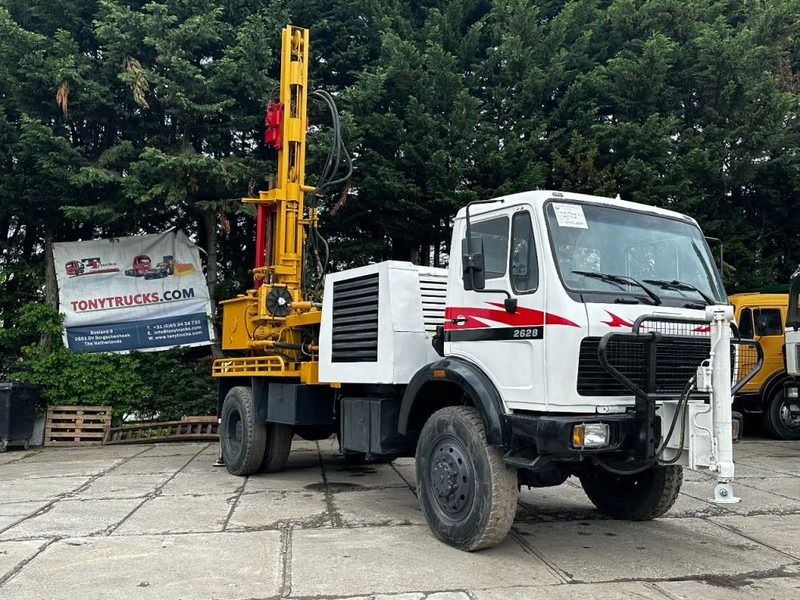 Mercedes-Benz 2028 4X4 DRILLING RIG WIRTH 250M IR AIR COMPRESSOR - Drilling rig: picture 1 Mercedes-Benz 2028 4X4 DRILLING RIG WIRTH 250M IR AIR COMPRESSOR - Drilling rig: picture 1