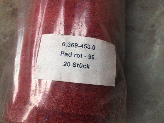 6X Kärcher Pad Red 96-20PCS - Broom for Cleaning machinery: picture 2 6X Kärcher Pad Red 96-20PCS - Broom for Cleaning machinery: picture 2