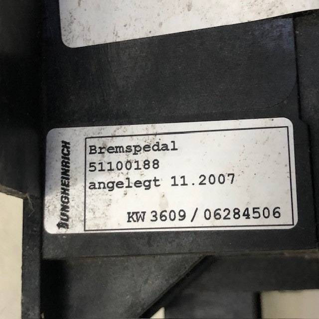 Brake pedal for Jungheinrich - Pedal for Material handling equipment: picture 5 Brake pedal for Jungheinrich - Pedal for Material handling equipment: picture 5