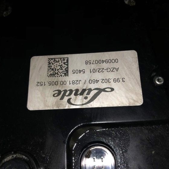Dispaly for Linde 387 Series - Dashboard for Material handling equipment: picture 1 Dispaly for Linde 387 Series - Dashboard for Material handling equipment: picture 1
