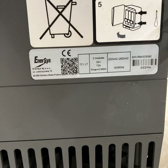 Hawker 24V/72A Lifetech TC1LT - Electrical system for Material handling equipment: picture 5 Hawker 24V/72A Lifetech TC1LT - Electrical system for Material handling equipment: picture 5
